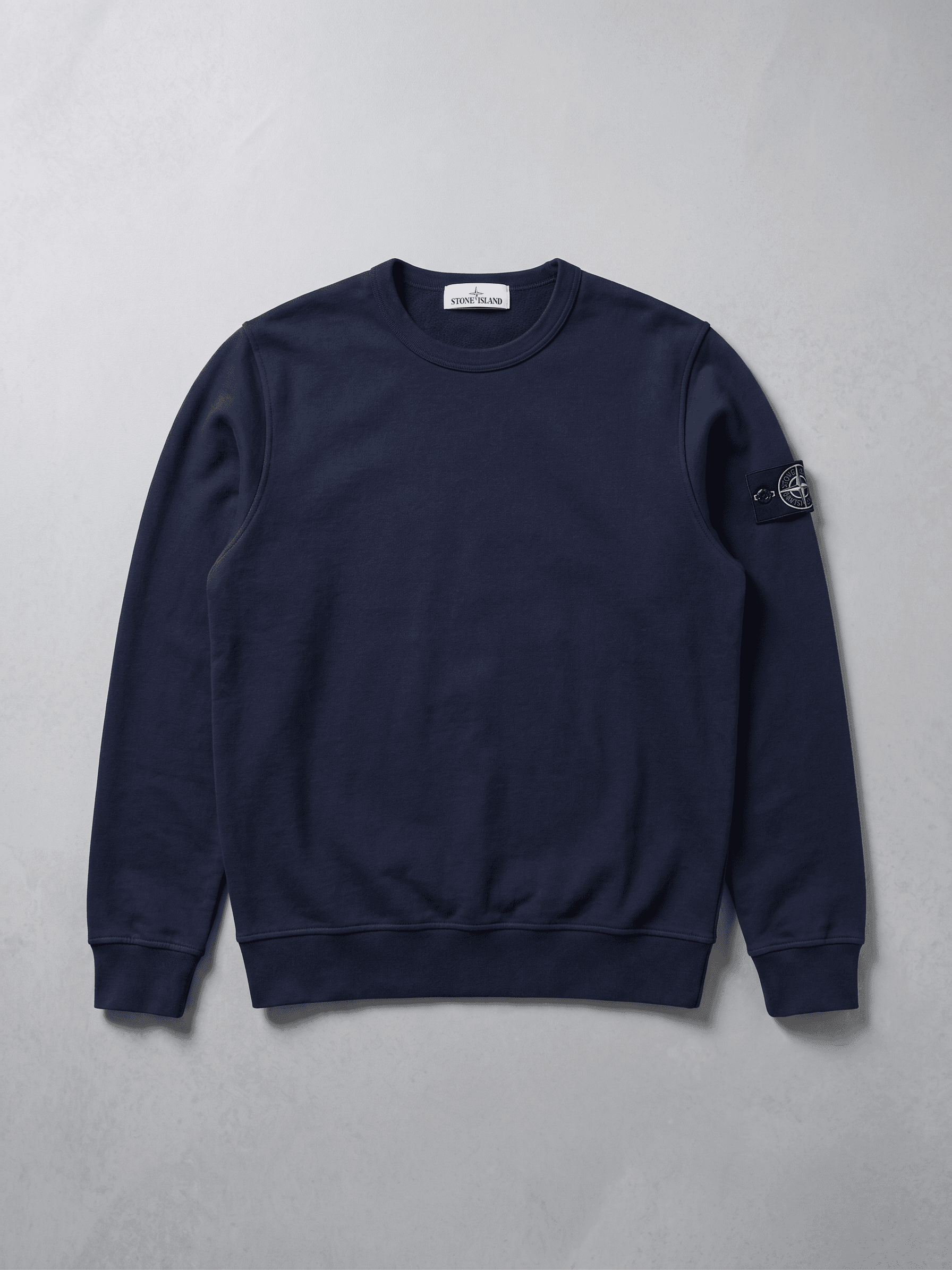 Stone Island Cotton Fleece Crewneck